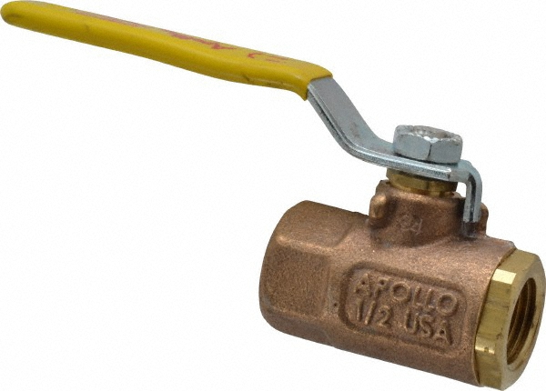Apollo® Standard Manual Ball Valve: 1/2" Pipe, Standard Port - 7080301