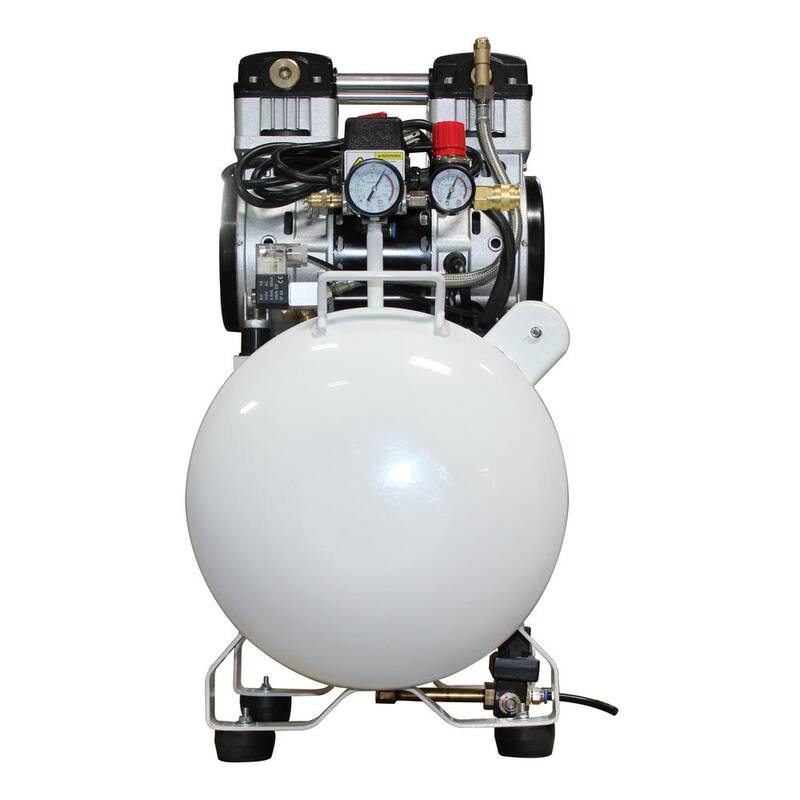 California Air Tools 10 Gal. 2.0 HP Ultra-Quiet and Oil-Free Electric Stationary Air Compressor with Auto Drain - 10020CHAD