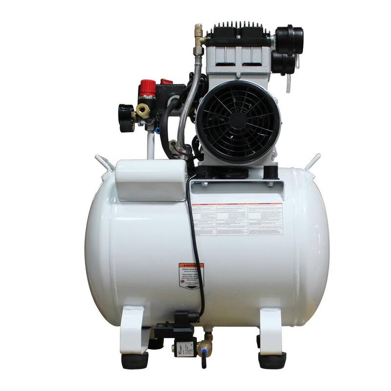 California Air Tools 10 Gal. 2.0 HP Ultra-Quiet and Oil-Free Electric Stationary Air Compressor with Auto Drain - 10020CHAD