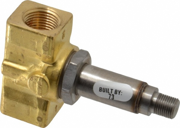 Parker Solenoid Valve: 2-Way & 2-Position, 3/8" Port - 20CC061V7C7B