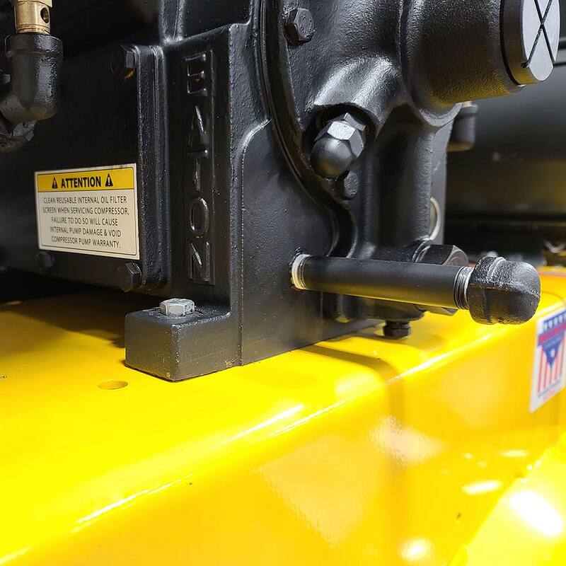 EMAX Industrial E350 Series 80 Gal.175 psi 7.5 HP 31 CFM 1-Phase 2-Stage Vertical Industrial Electric Air Compressor - HI07V080V1