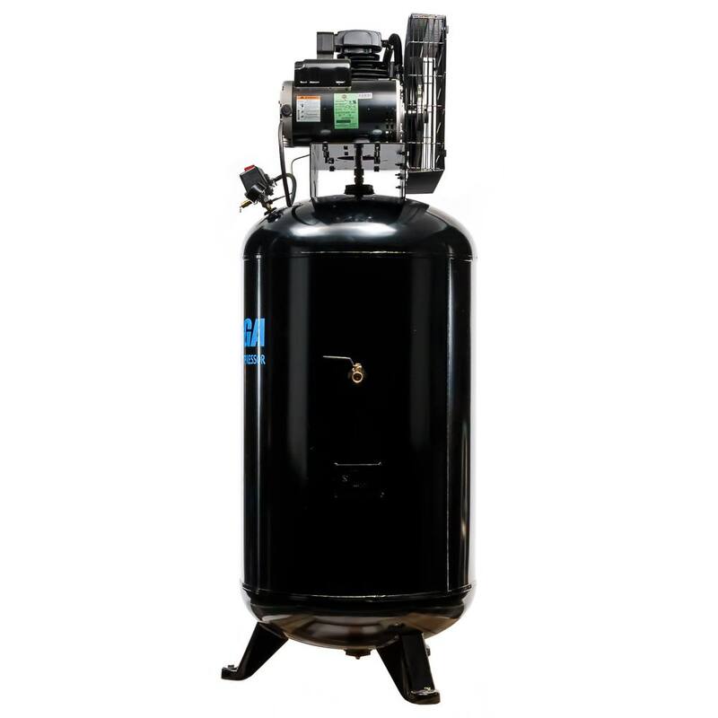 Mega Compressor 80 Gal. 5 HP 150 PSI Electric Upright Air Compressor - MP-6580VC