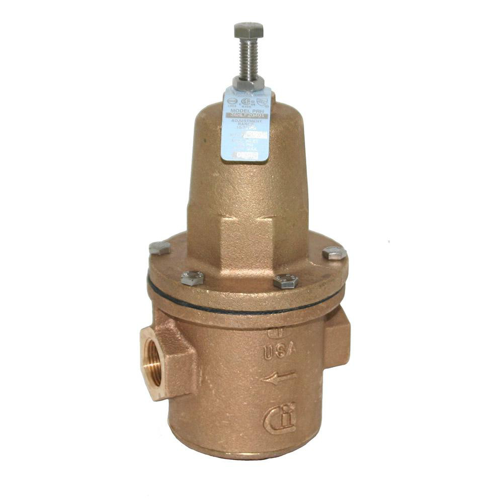 All Star Pressure Reducing Valves; Type: Medium Capacity; Maximum Pressure (psi): 8.500; Pipe Size: 1.25; End Connection: Male NPT; Body Material: Aluminum; Thread Size: 1.25; Strainer: No; Overall Height: 7.5; Minimum Working Temperature: 4; Maximum Working Temperature: 500 - RVA-02
