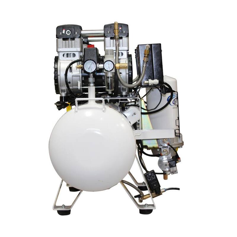 California Air Tools 20 Gal. 4.0 HP Ultra-Quiet, Ultra Dry and Oil-Free Electric Stationary Air Compressor with Air Dryer and Auto Drain - 20040DCADC