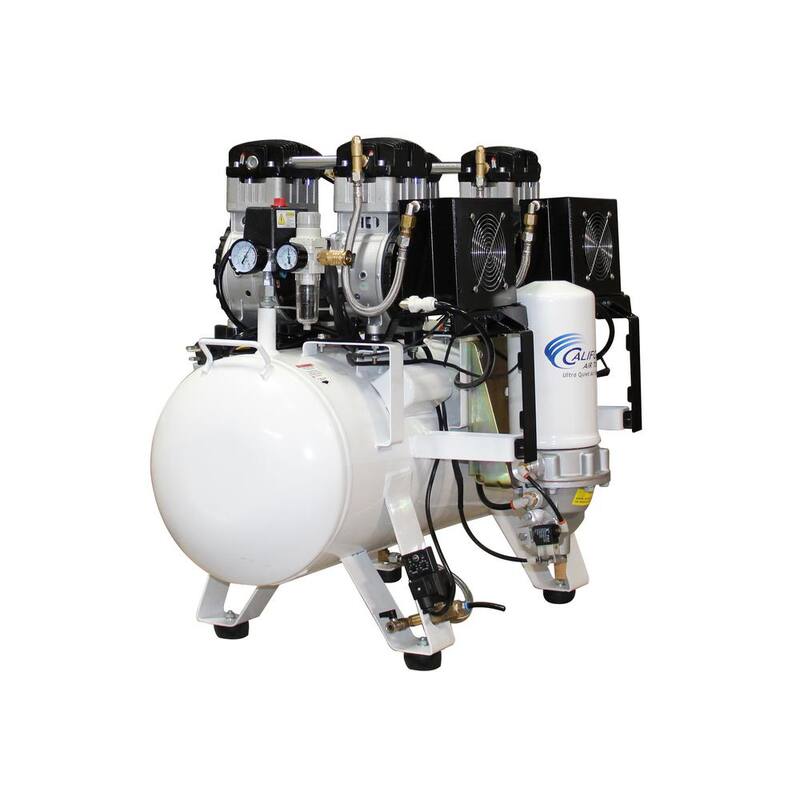 California Air Tools 20 Gal. 4.0 HP Ultra-Quiet, Ultra Dry and Oil-Free Electric Stationary Air Compressor with Air Dryer and Auto Drain - 20040DCADC