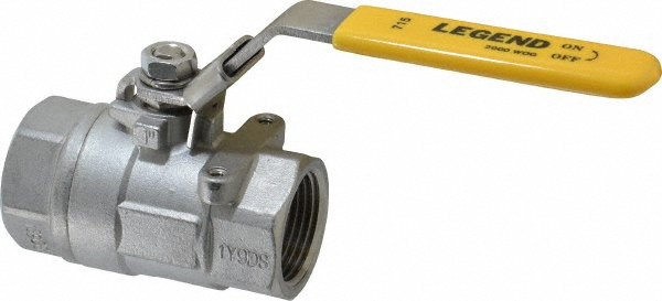 Legend Valve Standard Manual Ball Valve: 1" Pipe, Standard Port - 113-125