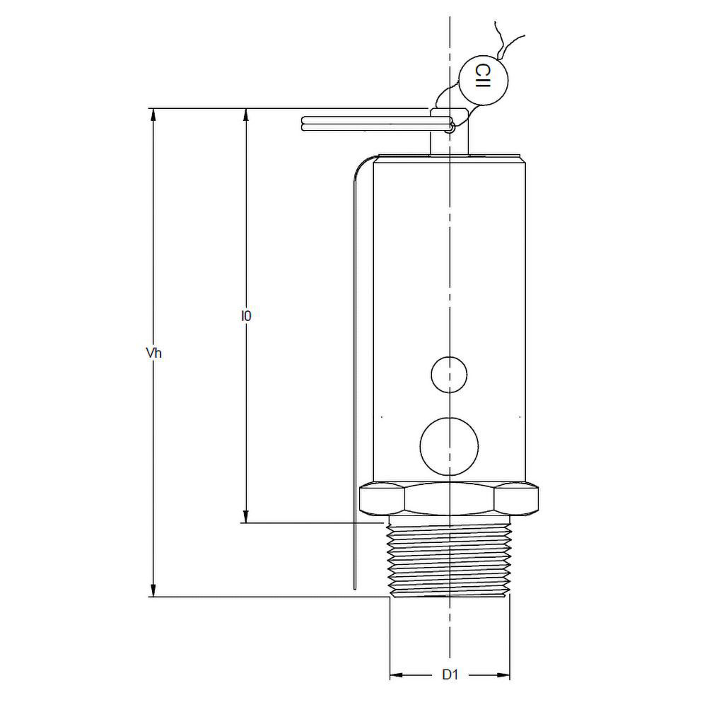 Apollo® Air Relief Valve: 1/4" Inlet, 140 Max psi - 15112B140