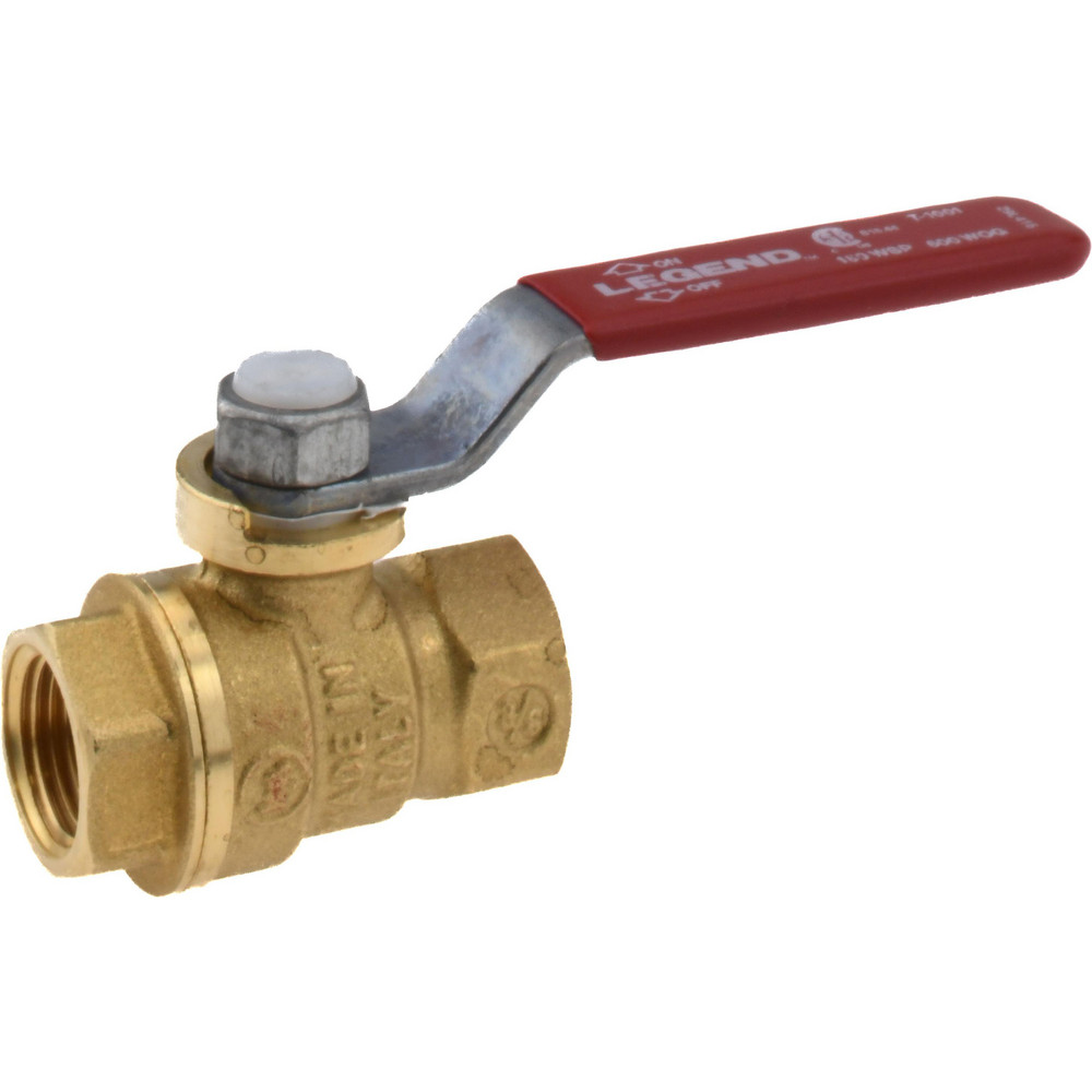 Legend Valve Standard Manual Ball Valve: 3/8" Pipe, Full Port - 101-102