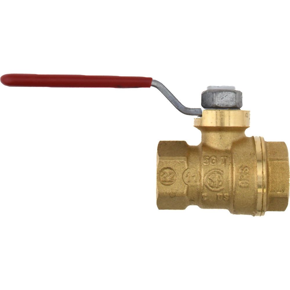 Legend Valve Standard Manual Ball Valve: 3/8" Pipe, Full Port - 101-102