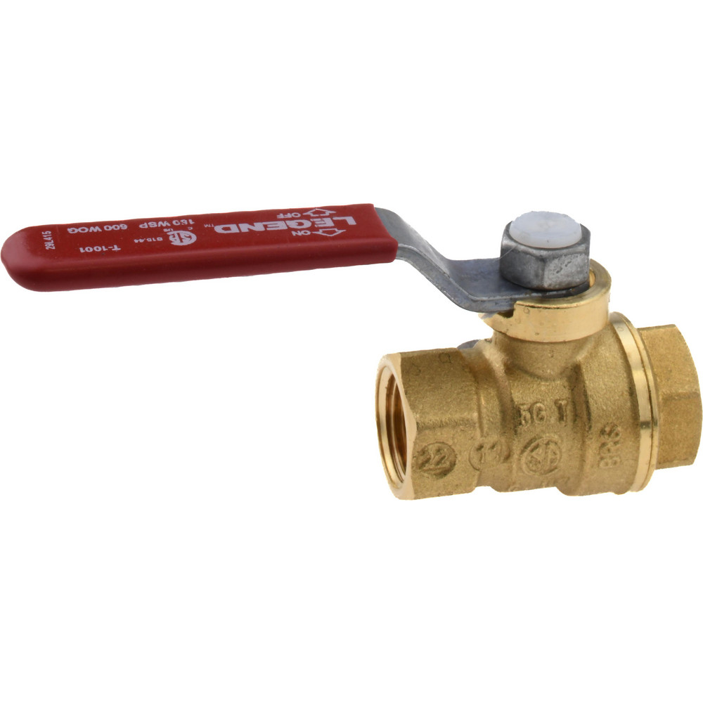 Legend Valve Standard Manual Ball Valve: 3/8" Pipe, Full Port - 101-102