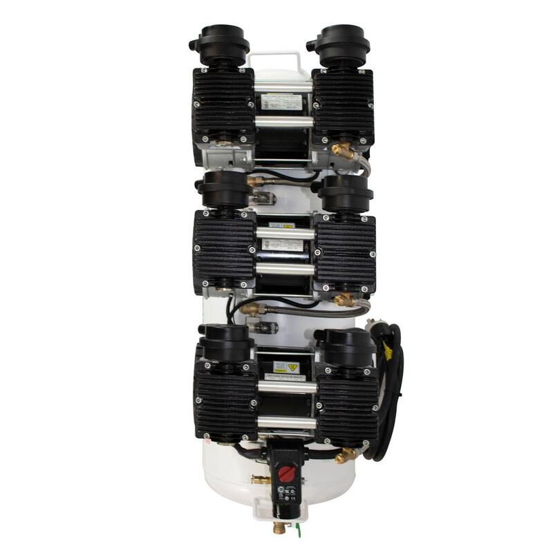 California Air Tools 20060CAD 20 Gal. 6.0 Hp 125 PSI Stationary Electric Ultra Quiet and Oil-Free Air Compressor ﻿ with Automatic Drain Valve - 20060CAD
