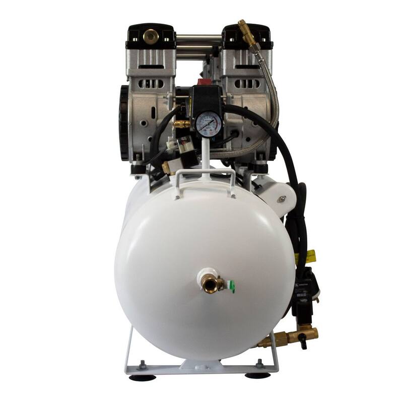 California Air Tools 20060CAD 20 Gal. 6.0 Hp 125 PSI Stationary Electric Ultra Quiet and Oil-Free Air Compressor ﻿ with Automatic Drain Valve - 20060CAD