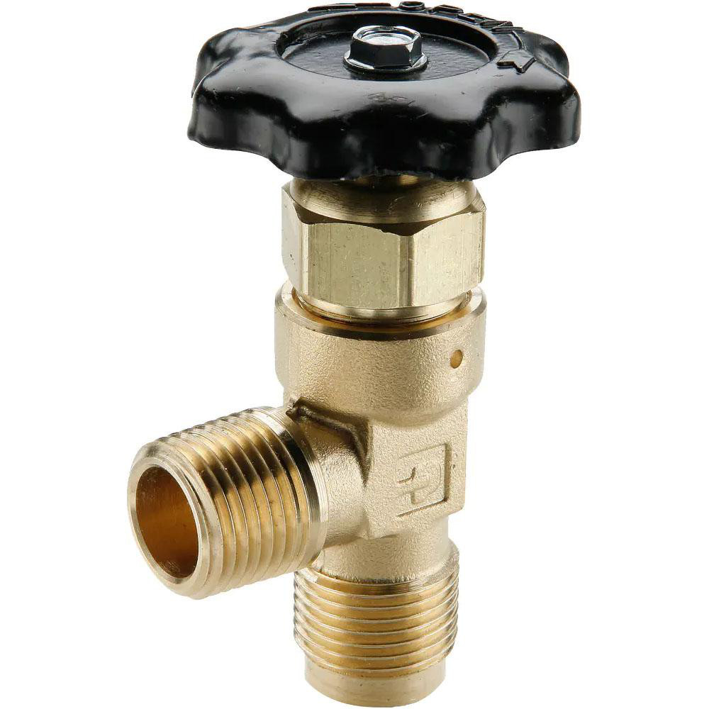 Parker Hose I.D. x MNPTF End Connection Brass Truck Valve - BDSV404P-10-8-1