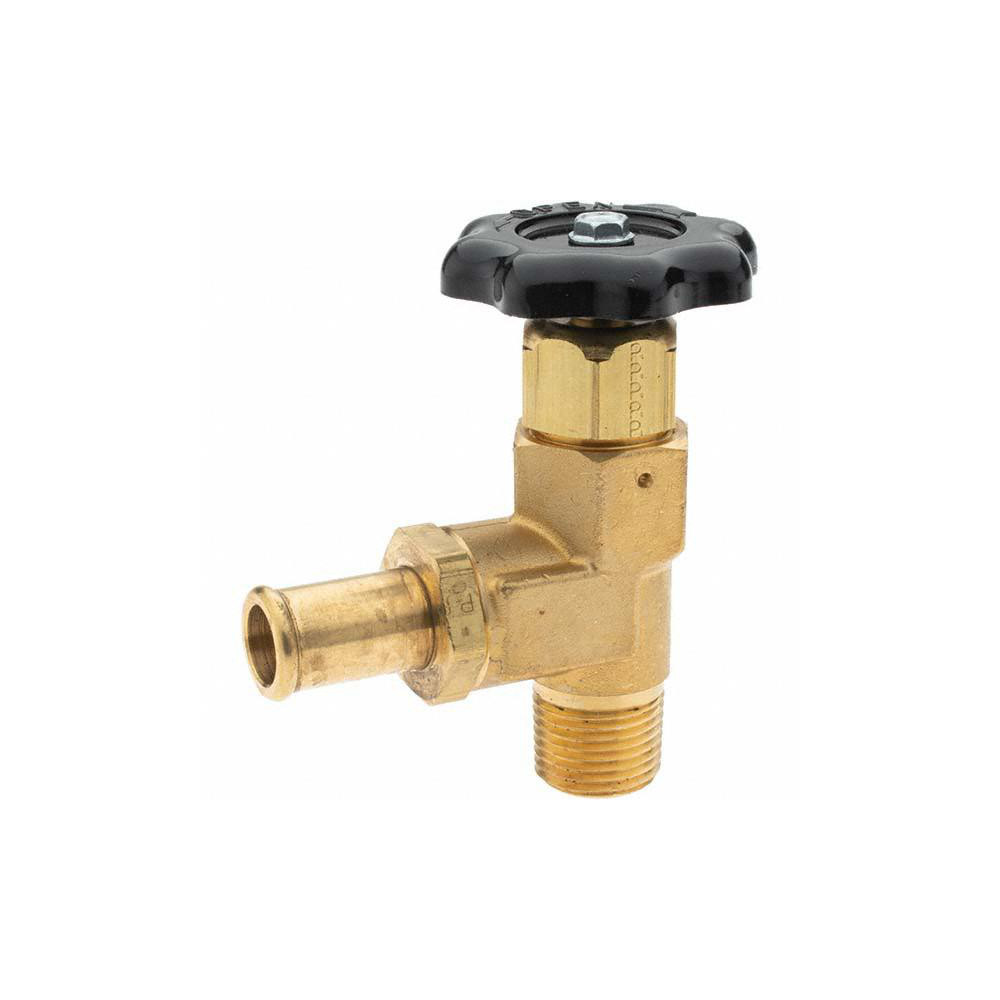 Parker Hose I.D. x MNPTF End Connection Brass Truck Valve - BDSV404P-10-8-1