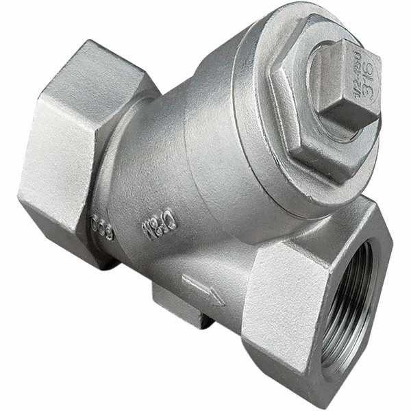 Merit Brass 1" Pipe, FNPT x FNPT Ends, Stainless Steel Y-Strainer - WYE-16