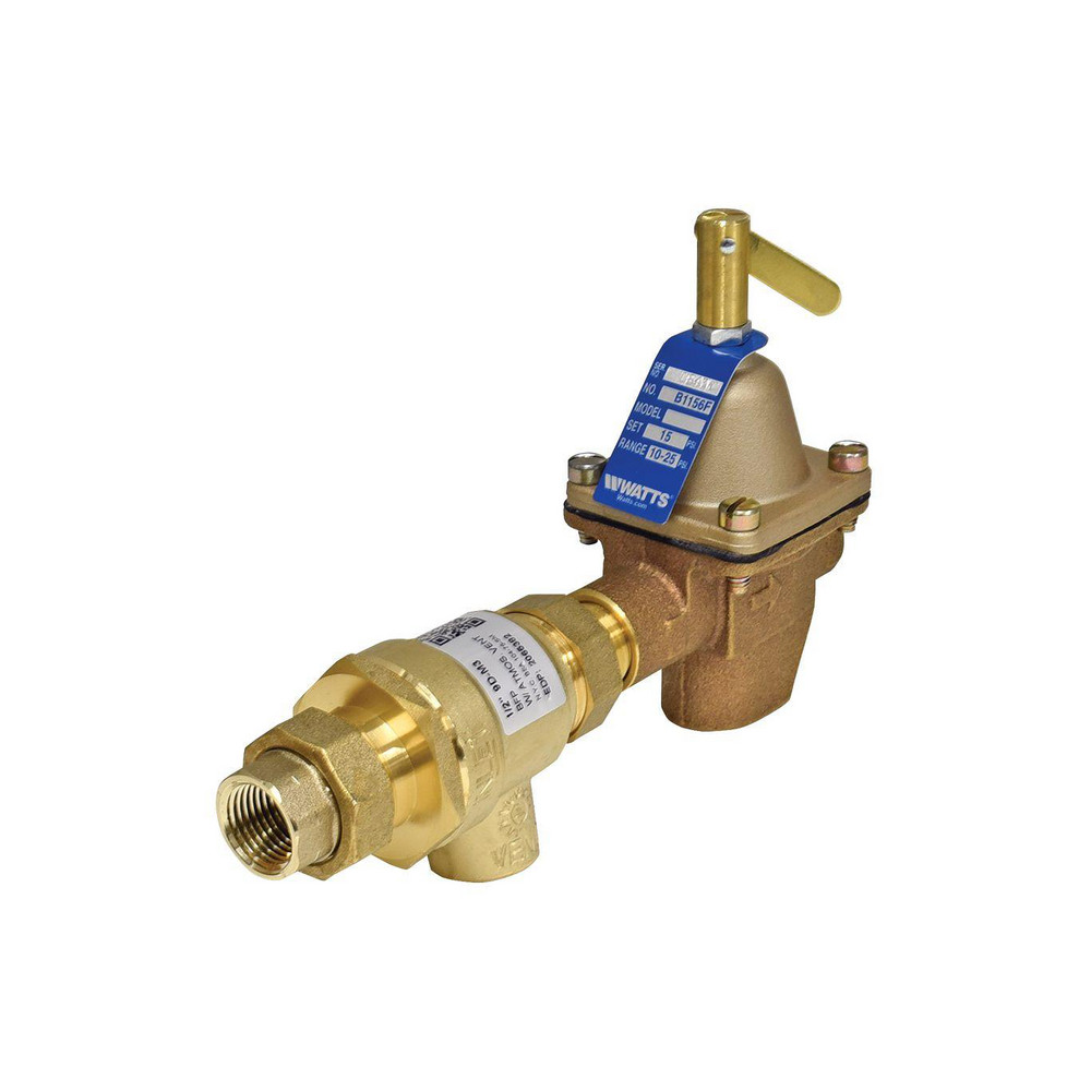 Watts 1/2" Fit, Dual Check with Atmospheric Vent - 0386463