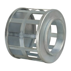 Dixon Valve & Coupling Pump Strainers & Skimmers: Square Hole Strainer, 3, Zinc-Plated Steel - SHS35