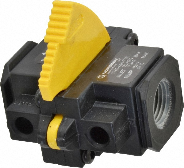 Legris Relief Valve: 1/2" Inlet, 230 Max psi - 0660 14 22