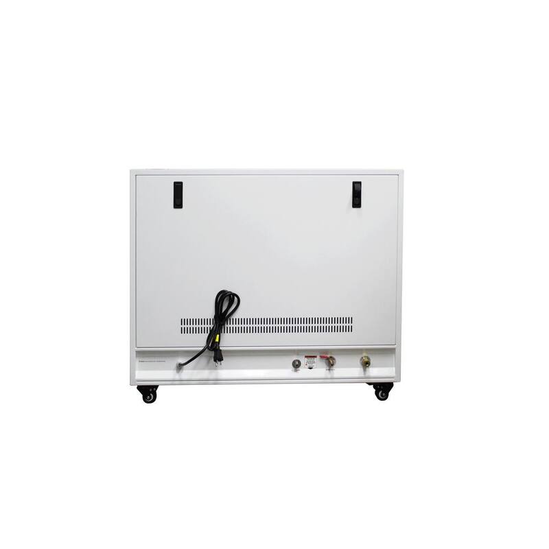 California Air Tools 20 Gal. 4.0 HP Ultra Quiet and Oil-Free Electric Air Compressor in Sound Proof Cabinet - 20040SPCAD