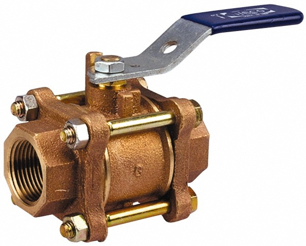 NIBCO Standard Manual Ball Valve: 2" Pipe, Full Port - NL97U0D