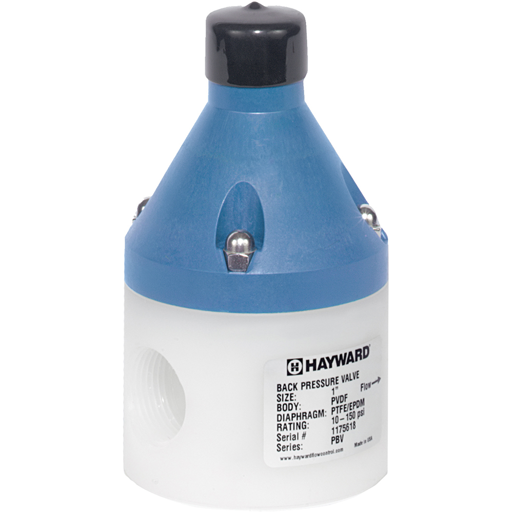 Hayward Flow Control 1/4" FNPT 250PSI PVDF DIAPHRAGM CONTROL VALVE - PBV5025TPE1
