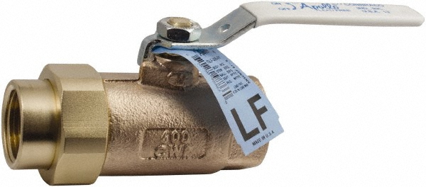 Conbraco Single Union Ends Manual Ball Valve: 2" Pipe, Standard Port - 70LF30801