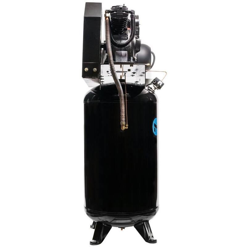 Mega Compressor 80 Gal. 7.5 HP 175 PSI Electric Upright Air Compressor with Mag Starter - MP-7580VM