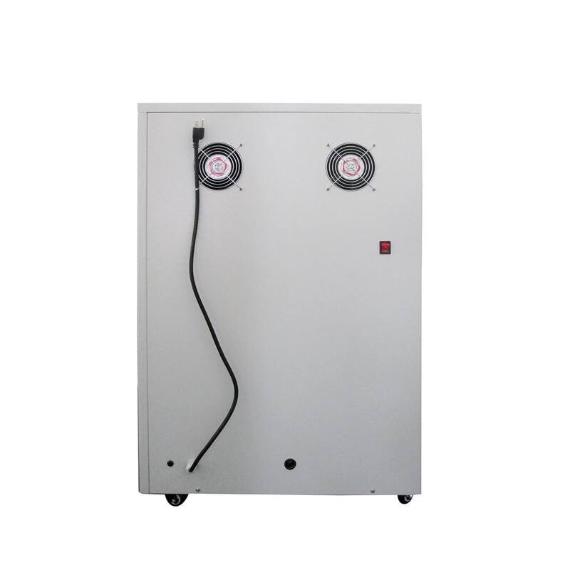 California Air Tools Ultra Quiet 10 Gal. 2 HP Electric Air Compressor with Air Dryer, Automatic Drain and Sound Proof Cabinet - CAT-10020DSPCAD