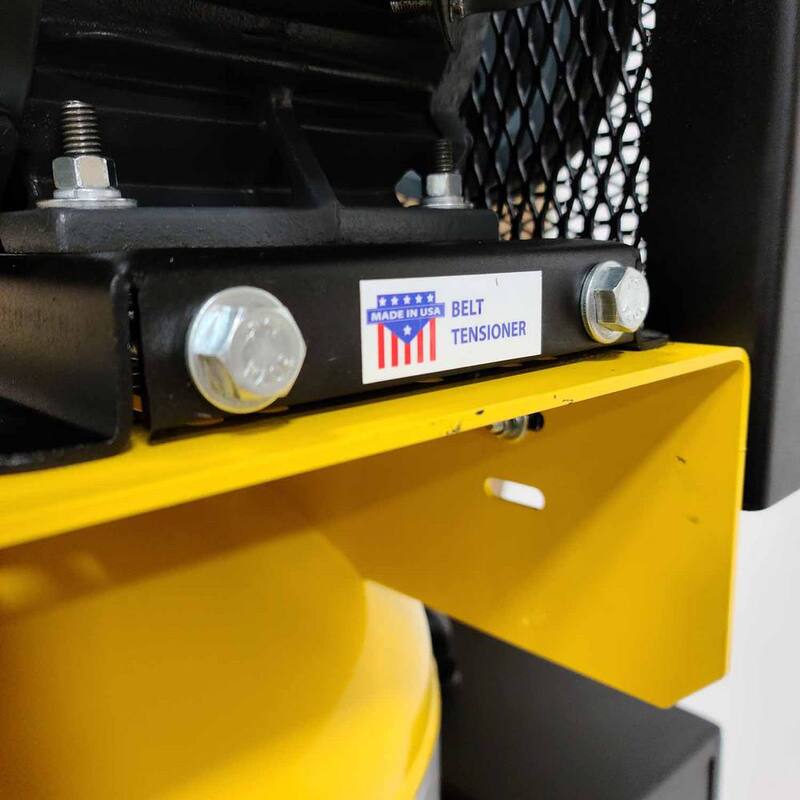 EMAX Silent Air Industrial E450 80 Gal. 175 psi Electric 7.5 HP 31 CFM 1-Ph 2-Stage Stationary Air Compressor, 30 CFM Dryer - HSP07V080V1PK