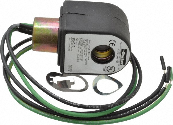 Parker 240 Volt, 18 Coil Lead Length, Class H, Solenoid Coil - CH4C15