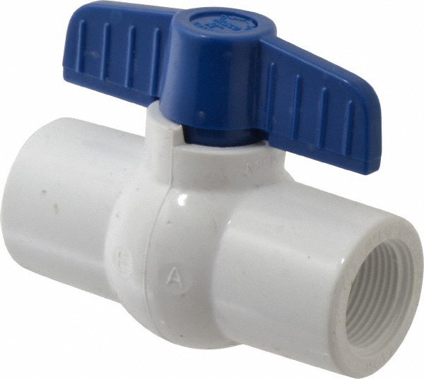 NIBCO Miniature Manual Ball Valve: 1/2" Pipe, Standard Port - MA01136