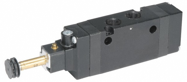 Parker Solenoid Valve: 3/8" Port, NPT - B512BCNXXC
