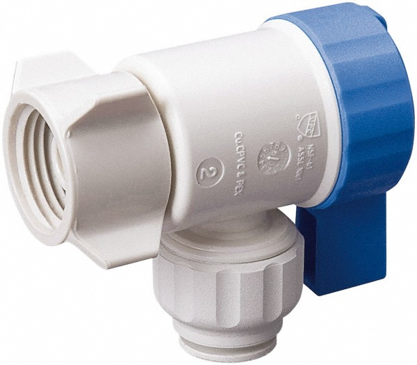 Value Collection Standard Manual Ball Valve: 3/8 x 1/2" Pipe, Full Port - 644-223HC