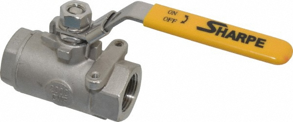 NIBCO Standard Manual Ball Valve: 2" Pipe, Reduced Port - NL943KDP
