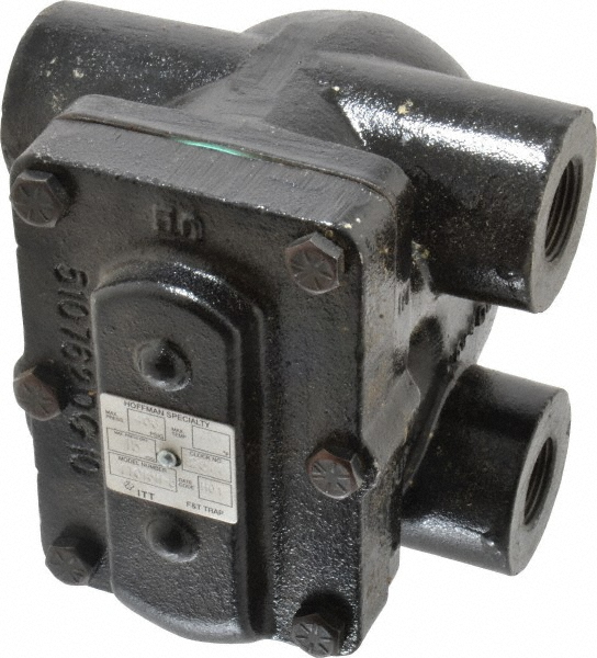 Hoffman Speciality 1/2 Male" Pipe, Brass Thermostatic Steam Trap - 402002
