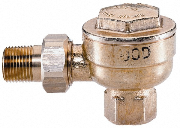 Hoffman Speciality 1/2 Male" Pipe, Brass Thermostatic Steam Trap - 402002