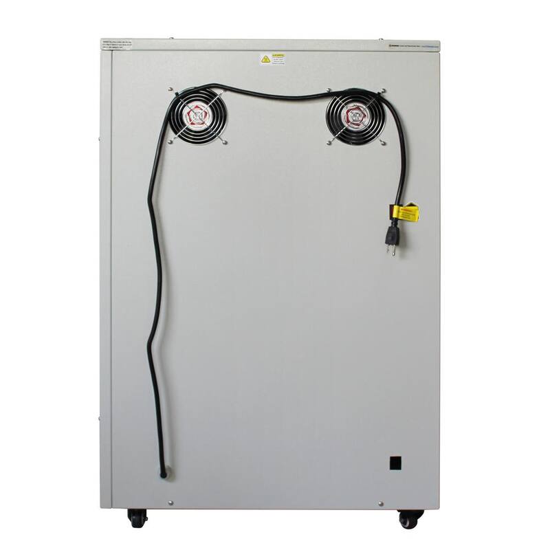 California Air Tools Ultra Quiet 10 Gal. 2 HP Electric Air Compressor with Air Dryer and Sound Proof Cabinet - CAT-10020DSPC