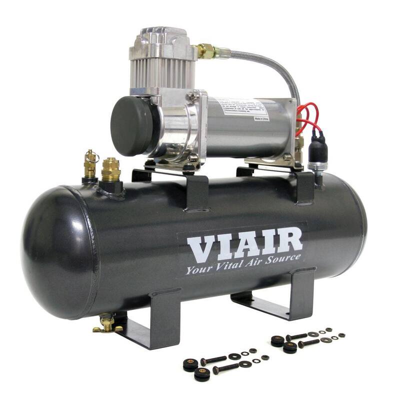 VIAIR 2 Gal. 200 psi 12-Volt Fast-Fill Air Source Kit - 20007