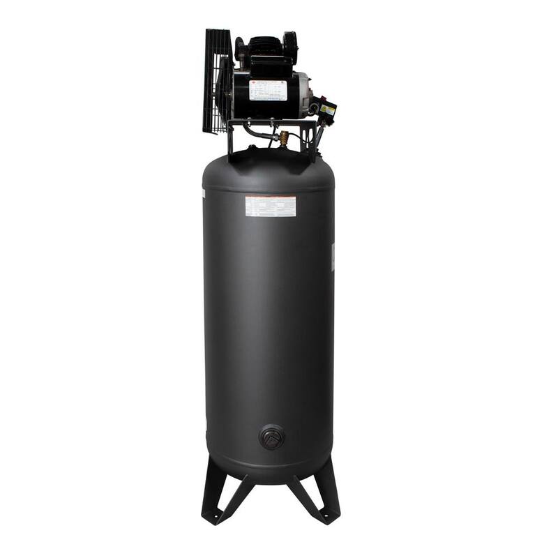California Air Tools CALAIR 60037BD 60 Gal 3.7 hp One-Stage Oil-Lubricated Electrical Belt Driven 155 PSI Air Compressor - CAIR-60037BD
