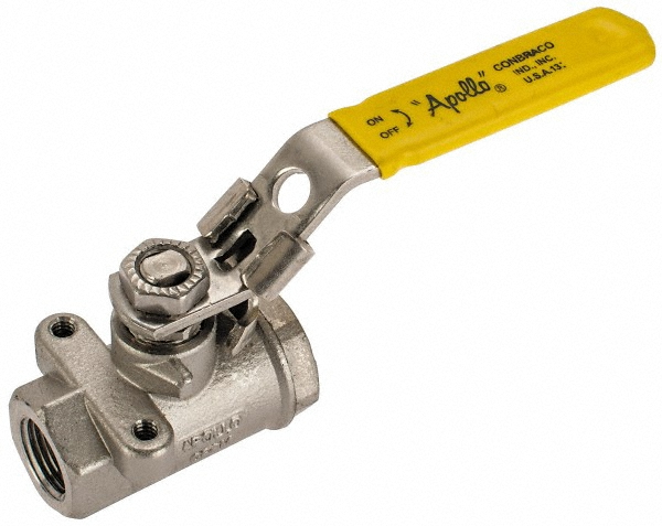 Apollo® Standard Manual Ball Valve: 3/8" Pipe, Standard Port - 76-102-27A