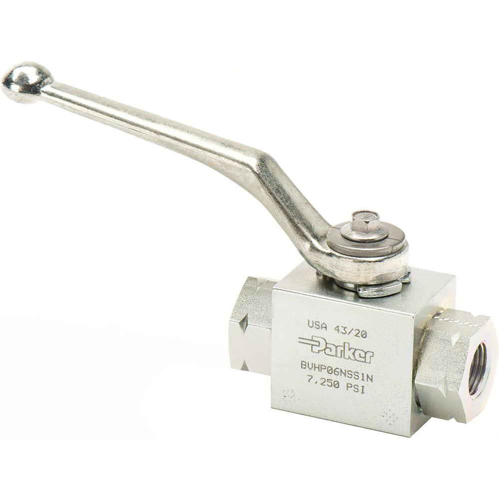 Dixon Valve & Coupling Full-Bore:  3/8" Pipe,  Female x Female Port,  Carbon Steel - HPBV38ZPL