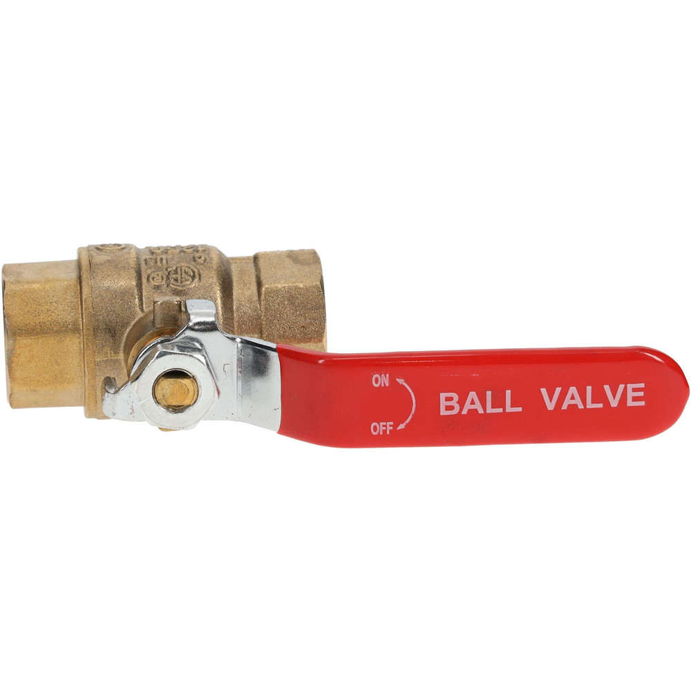 Value Collection Full Port Manual Ball Valve: 1/2" Pipe, Full Port - TXN050