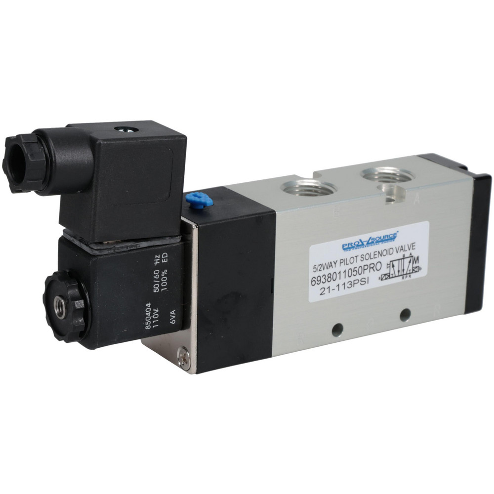 Spartan Scientific Solenoid Valve: 2-Way & 2-Position, 1" Port - 3685-010-8227A