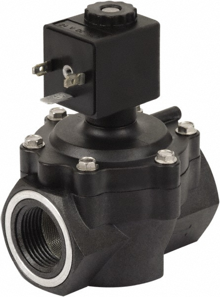 Spartan Scientific Solenoid Valve: 2-Way & 2-Position, 1" Port - 3685-010-8227A
