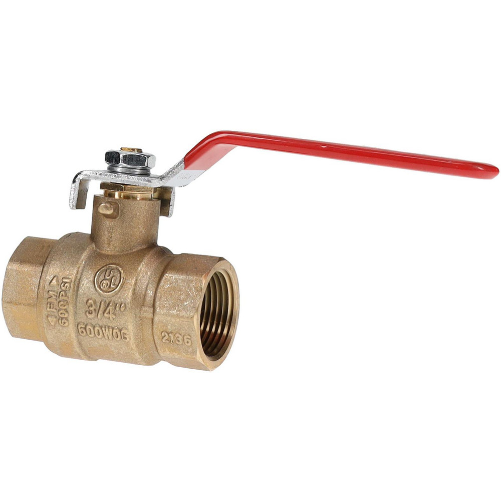 Parker Standard Manual Ball Valve: 3/4" Pipe - BVHP12NSS1N