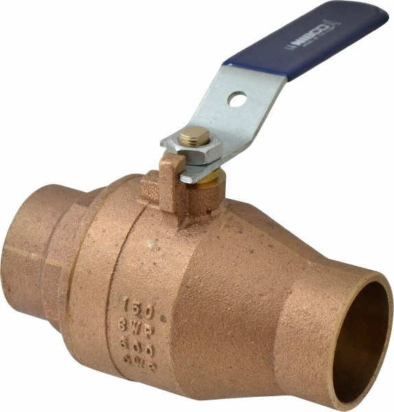 NIBCO Standard Manual Ball Valve: 2" Pipe, Full Port - NJ8310D