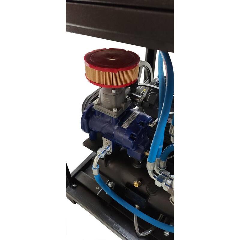 EMAX 20 HP 208-Volt 3-Phase Stationary Electric Industrial Rotary Screw Air Compressor - Cabinet Only - ERI0200003-208