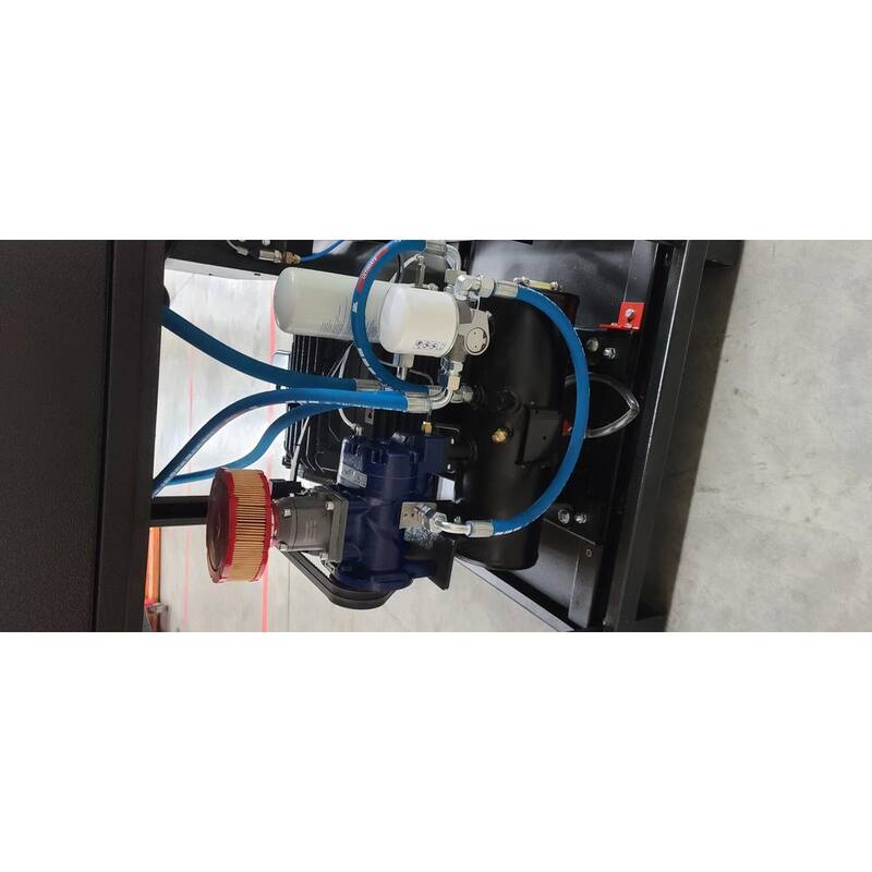 EMAX 20 HP 208-Volt 3-Phase Stationary Electric Industrial Rotary Screw Air Compressor - Cabinet Only - ERI0200003-208