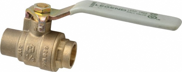 Control Devices 2-Way Manual Ball Valve: 1/2" Pipe, Full Port - BVSW50SW50-0LA