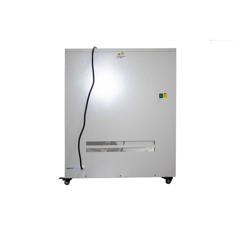 California Air Tools 20 Gal. 4.0 HP Ultra-Quiet and Oil-Free Electric Stationary Air Compressor with Air Dryer in a Soundproof Cabinet - 20040DSPCAD